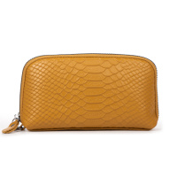 PODIUM Косметичка кожа 60096 yellow