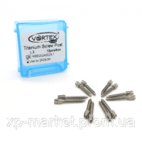 Штифты анкерные титановые, упаковка 12шт VortexDent L3