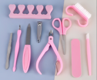 Універсальний манікюрно-педикюрний набір VidShop CUTTER SET AND209 (10 предметів): повний догляд та краса ваших нігтів