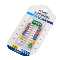 Набір запобіжників Molder «міні» (5А,7,5А,10А,15А,20А,25А,30А), 10шт