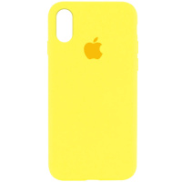 Чохол Silicone Case Full Protective (AA) для Apple iPhone XR (Жовтий/Yellow) - купити в SmartEra.ua