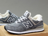 Зимові чоловічі кросівки New Balance 574 (40-45) Хутро