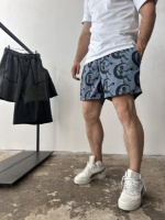 Пляжні шорти сірого кольору| 13-247