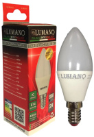 Лампа світлодіодна LED Lumano ДС C37 E14 8W 4000K 720Lm 08144 нейтральне біле