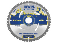 Диск пильный по деревоматериалам Weldtec CSB 210/T40х30/20, IRWIN