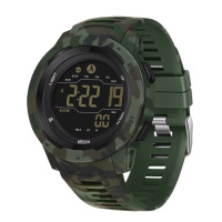 Чоловічий тактичний годинник Sanda 2186 Camo Green-Black з електронним циферблатом та водонепроникністю 5 ATM