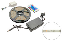 Светодиодная LED лента с пультом RGB 5050 (с блоком питания) (NF-00005463)