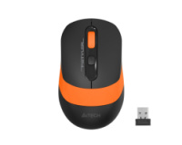Мышь компьютерная безпроводная A4Tech Fstyler FG10S Black/Orange оранжевая