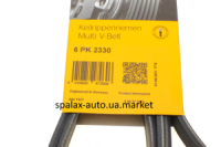 Ремінь полікліновий 6PK2330 MB W124,S124 M104 -96 CONTINENTAL