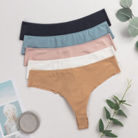 Труси жіночі бразиліана безшовні  жіночі    M, L, XL    5 шт.