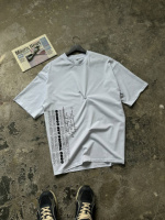 Футболка оверсайз біла Good RD398