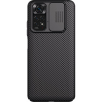 Комплект захисту для Xiaomi Redmi NOTE 11 (Nillkin CamShield Case + скло) black