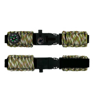 Ремінець Patriot паракордовий багатофункціональний Camo Green New 22.5 см