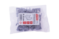 Кліпса для гофри Apro 20 мм сіра (50 шт.) (KG-20G)