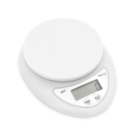 Весы точные кухонные с круглой чашкой B05, 0,001-5 кг, питание 2 батарейки АА, Box