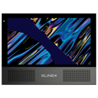 Wi-Fi видеодомофон Slinex Sonik 7 Cloud (black),  AHD, 7” сенсорный IPS экран, переадресация на тел Smart Call,  176×133×20 мм