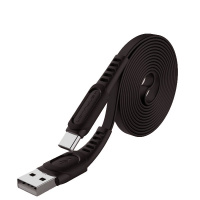 Кабель Konfulon DC03C, Type-C, 2m, 2,4A, Black