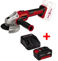 Акумуляторна шліфмашина Einhell AXXIO 18/125 Q - Solo з АКБ 18V 4.0Ah (4431151 4512042)