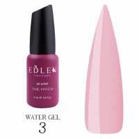 Water Gel Edlen №3 Теплий рожевий 9 ml.