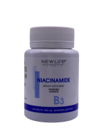 Вітамін В3 (вітамін РР) Ніацинамід рослинні касули 60 шт New Life