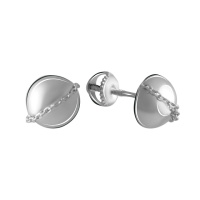 Серебряные серьги CatalogSilver без камней (2067719)
