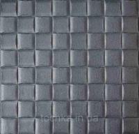 Самоклеюча декоративна 3D панель лоза графіт 700x700x5 мм