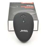 Мышь беспроводная JEDEL W530, 1000DPI, Black, 2.4GHZ, Box