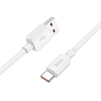 Кабель Hoco X96 USB to Type-C QC 100W 1m white