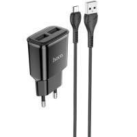 Зарядний пристрій HOCO C88A (2USB/2.4A) + MicroUSB - купити в SmartEra.ua