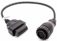 Переходник OBD2 - LT 14 pin. Полная распиновка. Кабель диагностики авто Mercedes Sprinter и VW LT, Crafter