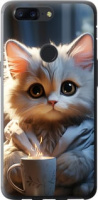 Чехол на OnePlus 5T White cat 5646u-1352