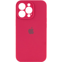 Чохол на Apple iPhone 14 Pro (6.1«») - Silicone Case Full Camera Protective (AA) Червоний / Rose Red - купити в SmartEra.ua