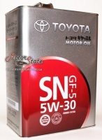 Toyota Motor Oil 5W-30 SN, GF-5 4л