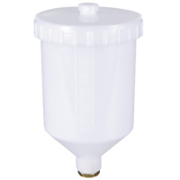 Сменный бачок для краскопульта (внутренняя резьба) 600 мл AUARITA PC-600GPP