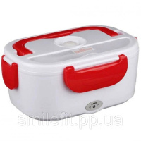 Ланч бокс електричний з підігрівом Lunch Heater 220V Pro, контейнер для їжі з відсіками Red