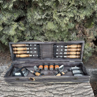 Подарочный набор Mzavod Есаул темная текстура