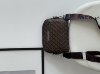 Сумка Michael Kors крос боді через плече 2в1 коричневий