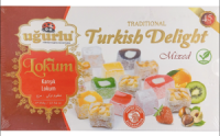 ✔️NEW! Лукум ТМ Ugurlu Фруктовий асорті з горіхами 350г