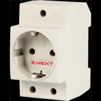 Enext e.socket.pro.din.tms Розетка на DIN-рейку 230 В