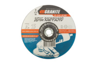 Диск абразивний зачисний для металу GRANITE 230х6.0х22.2 мм 8-04-236