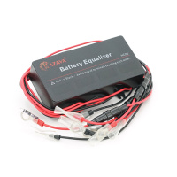 Балансир HC02 для аккумуляторных батарей AGM, GEL, Li-ion, LiFePo4, 48V, 10A, 4S, LED индикация, 62x124x27mm