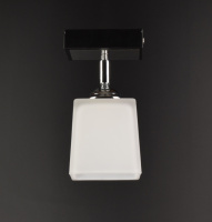 Люстра потолочная на 1 лампочку 25896 Черный 20х9х10 см.