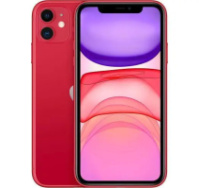 Смартфон Apple iPhone 11 4/128GB (Product) Red 4G LTE 6.1« 1792 × 828 (HD+) 12 МП + 12 МП 3110 мАг A13 Bionic б/в