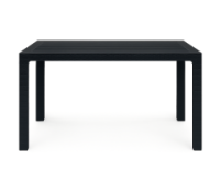 Стіл Осло пластиковий ротанг 150*90 чорний