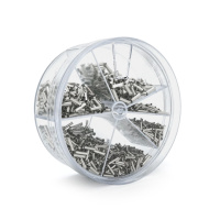 Набор клемм/наконечников 1900шт(E0508-500 E2508-200,E1008-400,E1508-300,E7508-500)в боксе