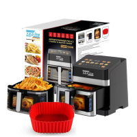 Аэрогриль мультипечь на два тэна с силиконовой формой Zepline ZP-00343 13 л 4200 Вт