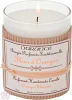 Парфюмированная свеча Durance Perfumed Handcraft Candle 180 г цветы апельсина