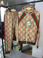 Спортивный костюм коричневый Gucci sp096