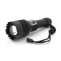 Фонарик Bailong BL-G200-P360, 1LED XHP360, 50W, 5 режимов, ZOOM,2x26650 /8800mah, Black, IP40, кабель USB- Type-С, 270х60х36мм, BOX