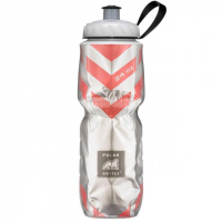 Термобутылка Polar Bottle Chevron (720мл), red